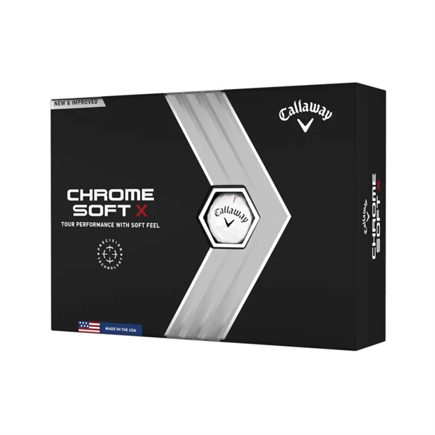 Picture of Callaway Golf 2023 Chrome Soft X Golf Ball 12Pk