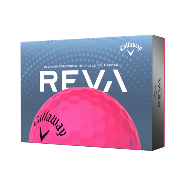 Picture of Callaway Golf 2023 Reva Golf Ball-Pink 12Pk 642996012