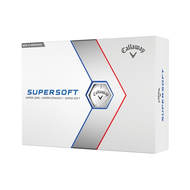 Picture of Callaway Golf 2023 Supersoft Golf Ball-White 12Pk 641936012