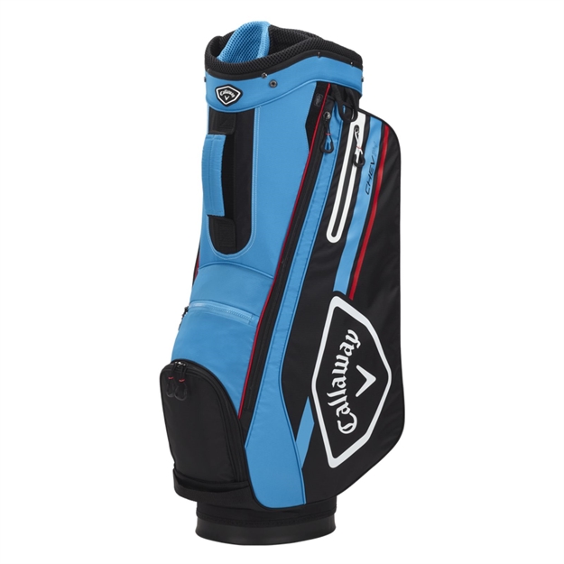 Picture of Callaway Golf Chev 14 Cart Bag Black Cyan Red
