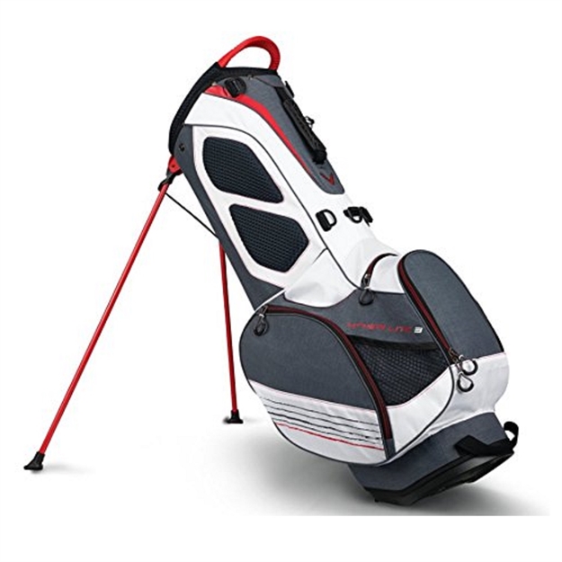 Picture of Callaway Hyper Lite 3 Golf Stand Bag - Titanium/White/Red