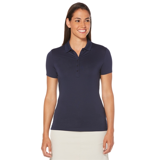 Picture of Callaway Opti-Dri Micro-Hex Short Sleeve Polo Peacoat XS