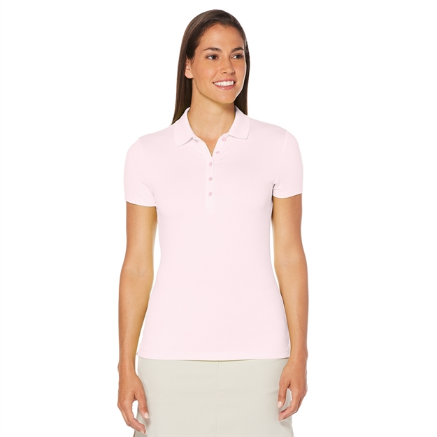 Picture of Callaway Opti-Dri Micro-Hex Short Sleeve Polo Pink Lady S