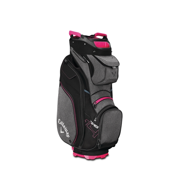 Picture of Callaway Org 14 Cart Golf Bag Titanium/Black/Pink