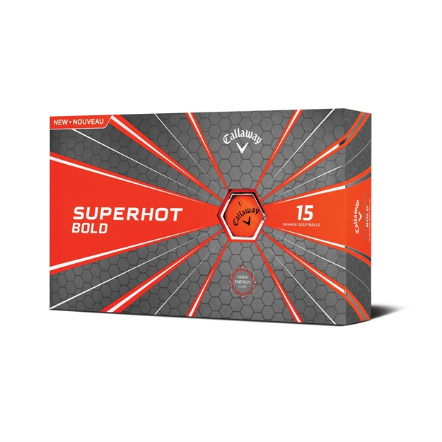 Picture of Callaway Superhot 18 Golf Balls - 15 Pack Bold Orange