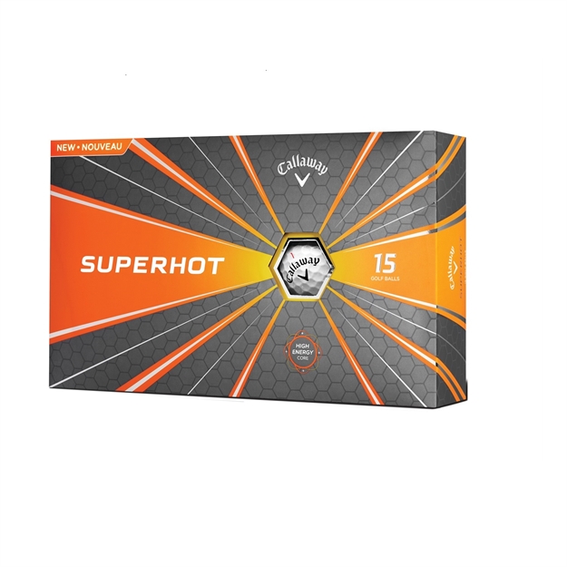 Picture of Callaway Superhot 18 Golf Balls - 15 Pack White