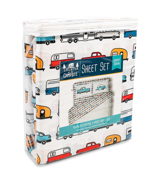 Picture of Camco Libatc, Sheets Multi-Rv Pattern, Short Queen