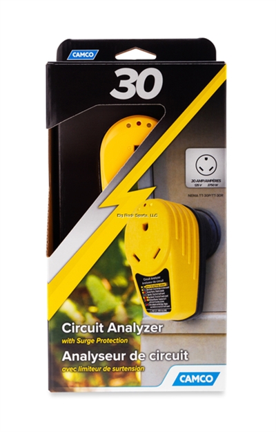 Picture of Camco Powergrip - Circuit Analyzer Plug-Type 30A 125V