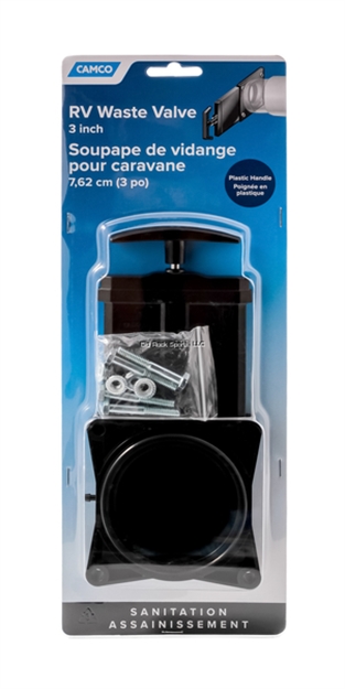 Picture of Camco Sewer - 3" Waste Valve W/Plastic Handle