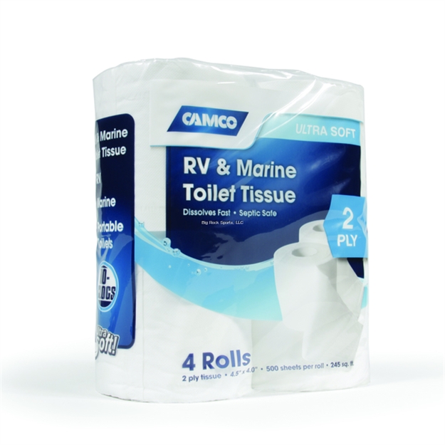 Picture of Camco Tst 2 Ply Toilet Tissue 4 Rolls