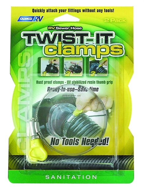 Picture of Camco Twist-It Clamp 3"