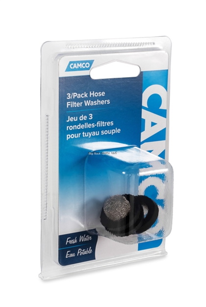 Picture of Camco Washer-1" Hose Filter, 3/Card (Eng/Fr) Llc