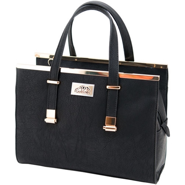 Picture of Cameleon Cora Conceal Carry Purse Structured Handbag Black