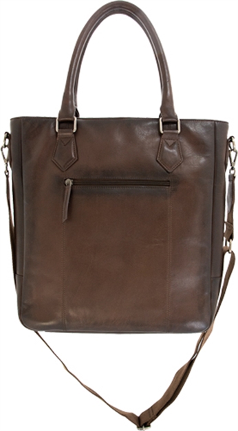 Picture of Cameleon S&W Flat Tote CC Purse Dark Brown