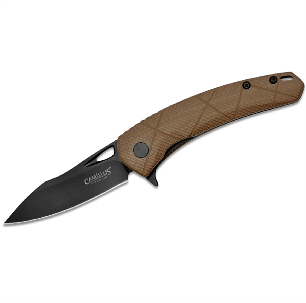 Picture of Camillus Blaze Folder 6.75 Inch Folding Knife  Brown