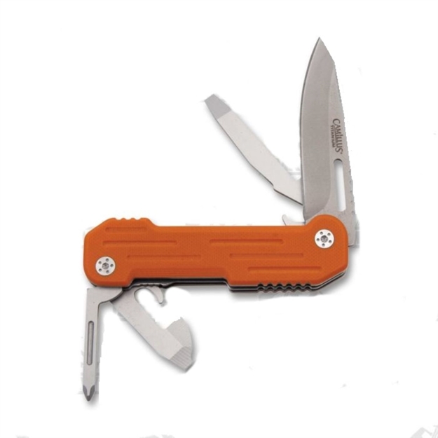 Picture of Camillus Pocket Block 6.25 Inch Pocket Knife Orange