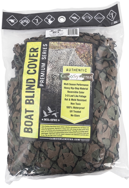 Picture of  Camosystems Bb16 Premium Netting Military Green/Brown 5' X 19' Ripstop Mesh Attachment