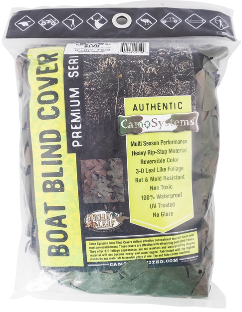 Picture of Camosystems Bl20 Premium Netting Ultra-Lite Woodland 59" X 22' Ripstop 9520