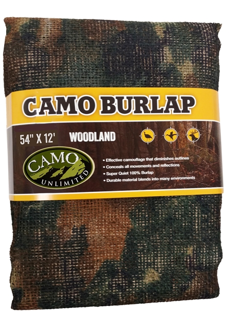 Picture of  Camo Systems 9540 Burlap  Woodland 54" H X 12" L 690104028101