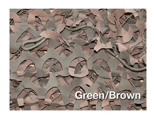 Picture of  Camosystems Ms01b Premium Netting Military Green/Brown 9.10' H X 9.10" L Ripstop Mesh Netting Attachment