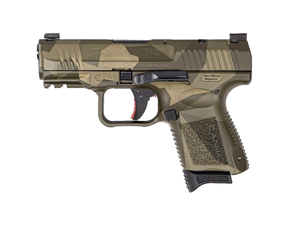 Picture of Canik Tp9 Elite SC 9Mm 3.5" 2-12Rd Mag Splinter Green Camo