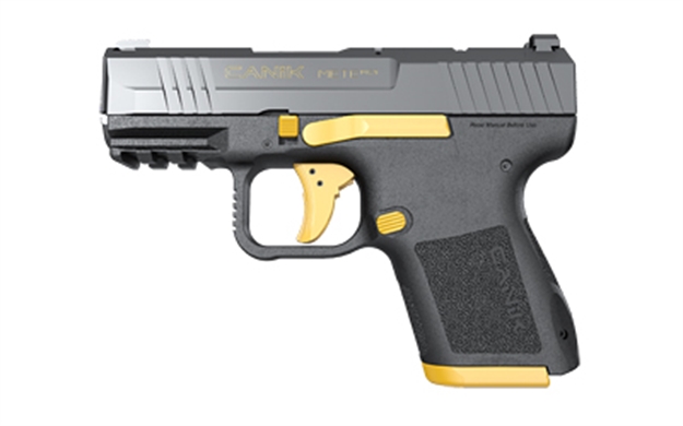 Picture of Canik Mete Mc9 9Mm 3.18" 15 Blk/Gold HG7620G-N 787450911710