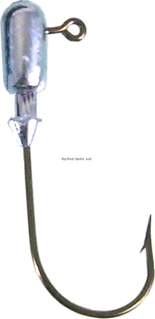 Picture of Canyon Gitzit Lead Head, 1/4 Oz, 4/0 Hook, Natural Lead, 4/Pack