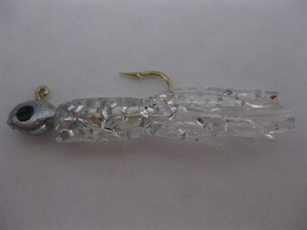 Picture of Canyon Mini Jig, 1 1/2", 1/16 Oz, Clear Sparkle, 3/Pack