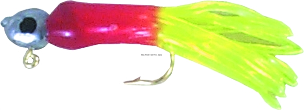 Picture of Canyon Mini Jig, 1 1/2", 1/16 Oz, Red/Chartreuse, 3/Pack