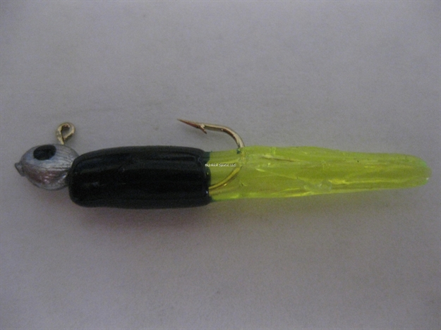 Picture of Canyon Mini Jig, 1 1/2", 1/32 Oz, Black/Chartreuse, 3/Pack
