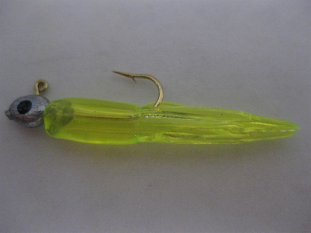 Picture of Canyon Mini Jig, 1 1/2", 1/32 Oz, Chartreuse, 3/Pack