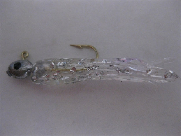Picture of Canyon Mini Jig, 1 1/2", 1/32 Oz, Clear Sparkle, 3/Pack