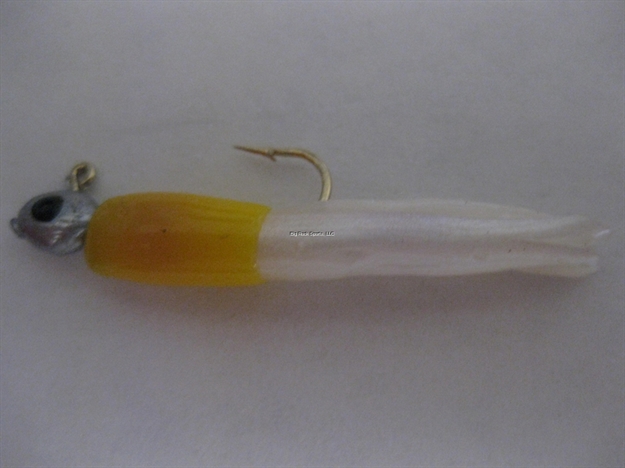 Picture of Canyon Mini Jig, 1 1/2", 1/32 Oz, Yellow/White, 3/Pack