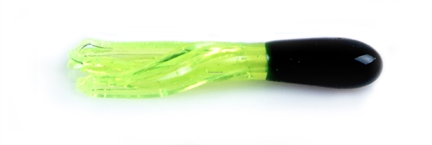 Picture of Canyon Mini Jig, 1/32 Oz, Black/Chartreuse, Strip Card