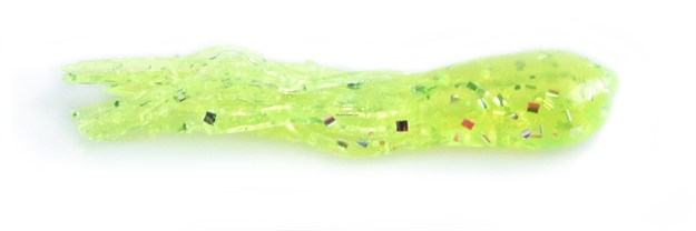 Picture of Canyon Mini Jig, 1/32 Oz, Chartreuse/Glitter, Strip Card