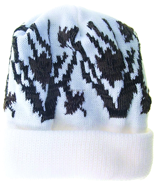 Picture of Cap America Knit Cap All-Purpose Snow Camo Cap