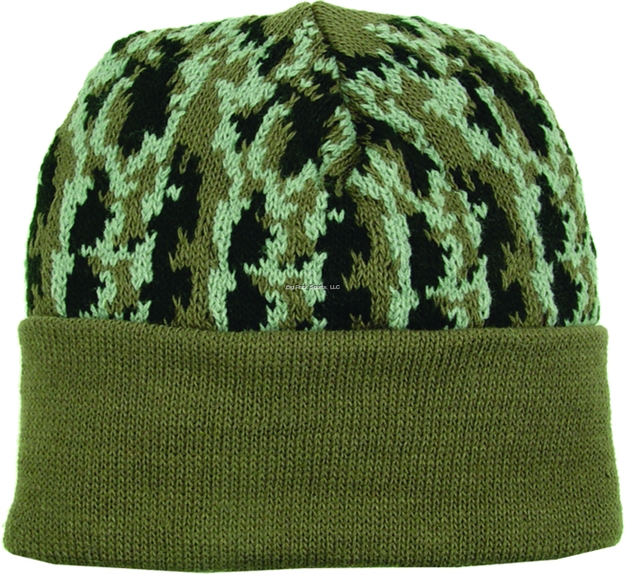 Picture of Cap America Knit Cap Trebark Camo Knit Cap