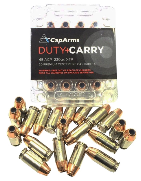 Picture of Cap Arms M045n230n Duty Carry 45 Acp 230 GR Xtp HP 20 Bx/ 20 CS