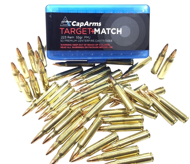 Picture of Cap Arms M223n055b Target Match 223 Remington/5.56 Nato 55 GR Full Metal Jacket