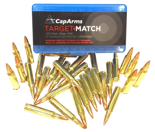 Picture of Cap Arms M223n069b 223 Remington/5.56 Nato 69 GR Sierra Matchking Bthp 50 Bx/ 20
