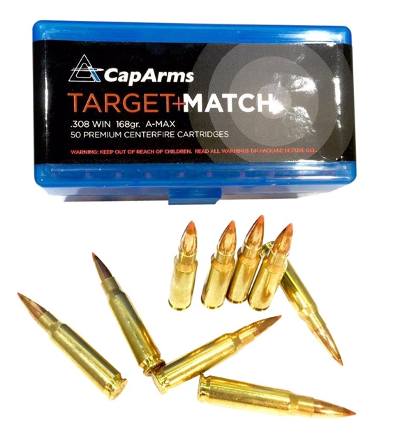 Picture of Caparms M357n158b 357 Remington Magnum 158 GR Round Nose Flat Point 50 Bx/ 20 CS