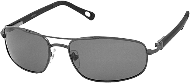 Picture of Capo Inc. Plastic Rectangle Glasses Smoke 24S836022