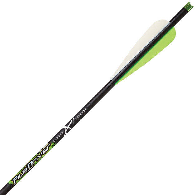 Picture of  Carbon Express 52140 Piledriver Crossbolt Green 20" Carbon Fiber 6 Pack 044734521400