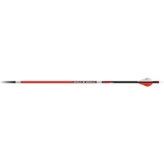 Picture of Carbon Express Maxima Red SD 350 6Pk Arrows Small Diameter 65-90Lbs Draw Weight Premium Arrow Tri Spine Tech. 50871 044734508715