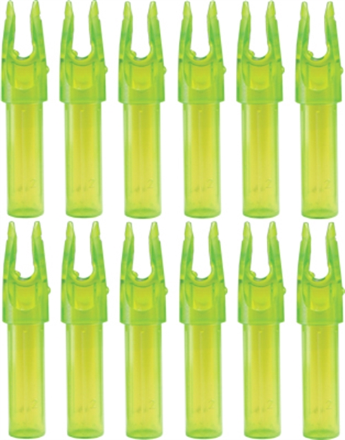 Picture of Carbon Express Express Nock Launchpad Precision Green .244 ID 12Pk 50264 044734502645