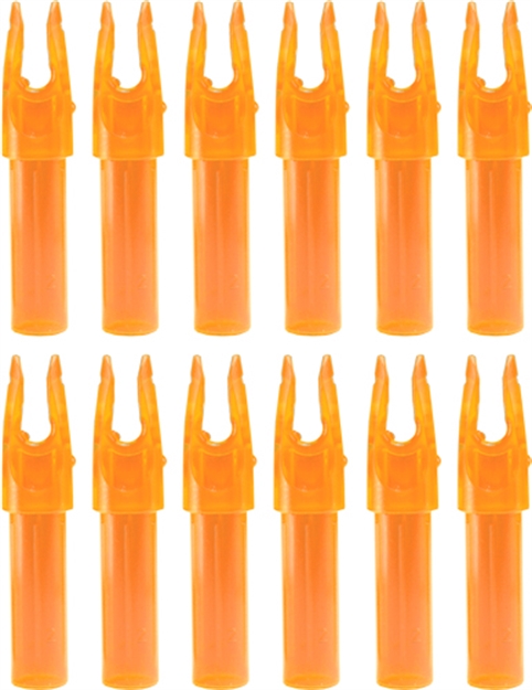 Picture of Carbon Express Express Nock Launchpad Precision Orange .244 ID 12Pk 044734502652