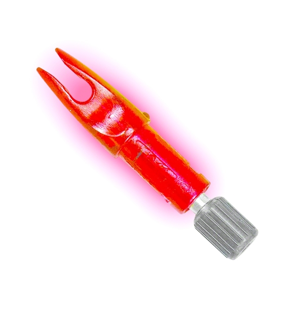Picture of Carbon Express Express Lighted Nock Luanchpad Precision Red 3Pk<