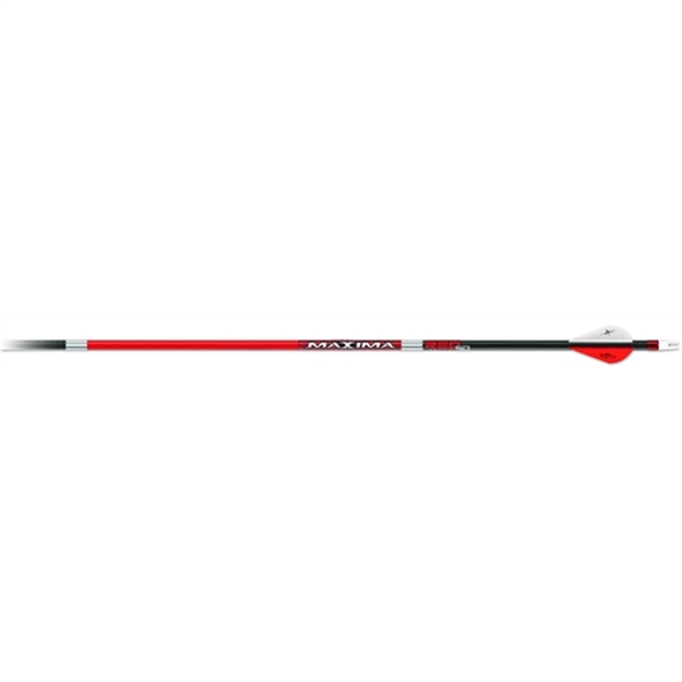 Picture of Carbon Express Maxima Red SD 250 6Pk Arrows Small Diameter 40-65Lb Draw Weight Premium Arrow Tri Spine Tech. 50870
