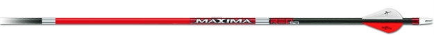 Picture of Carbon Express Maxima Red SD 350 6Pk Arrows Small Diameter 65-90Lbs Draw Weight Premium Arrow Tri Spine Tech. 50871