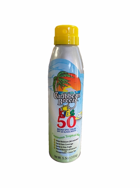 Picture of Caribbean Breeze Kids Spray Spf 50 - 6Oz